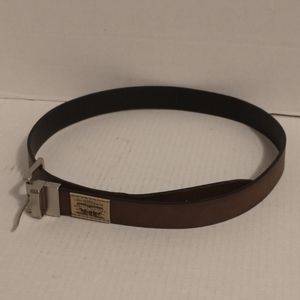 Levi Strauss Brown Synthetic Leather Belt. Size XL.